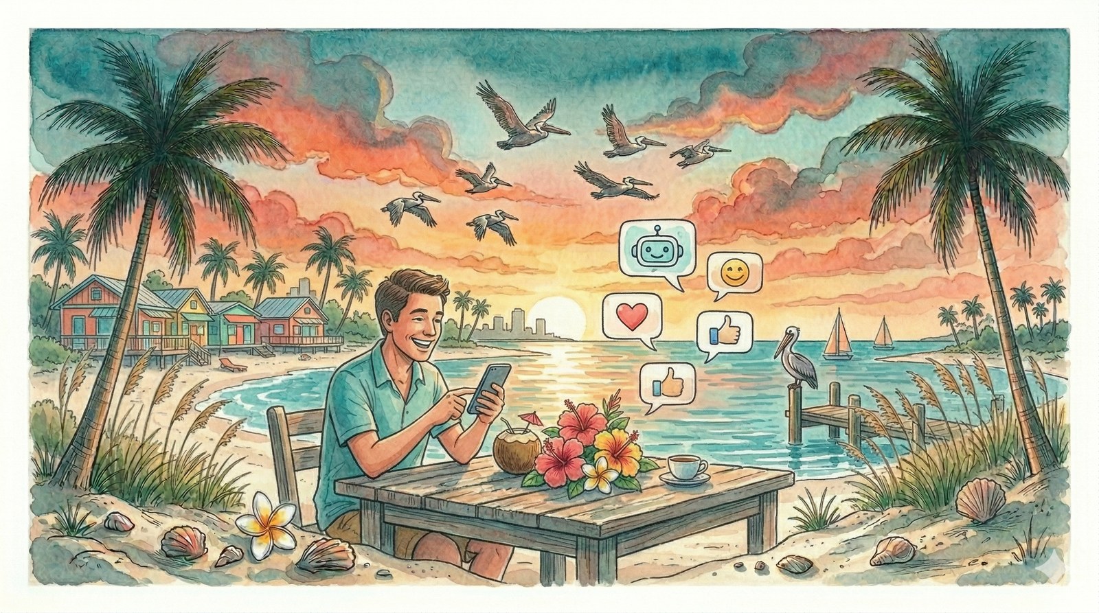 Custom Chatbots illustration