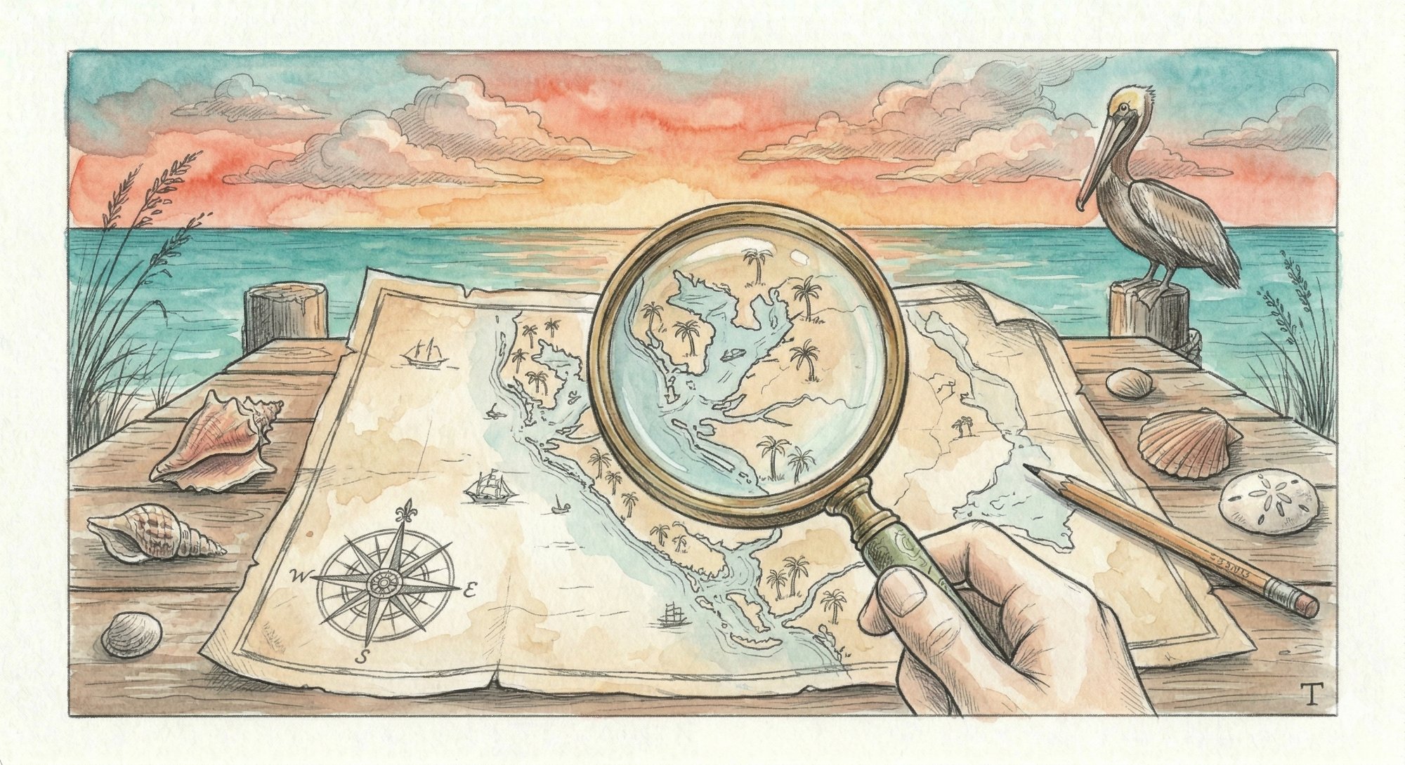 We research your market with a treasure map of the Gulf Coast