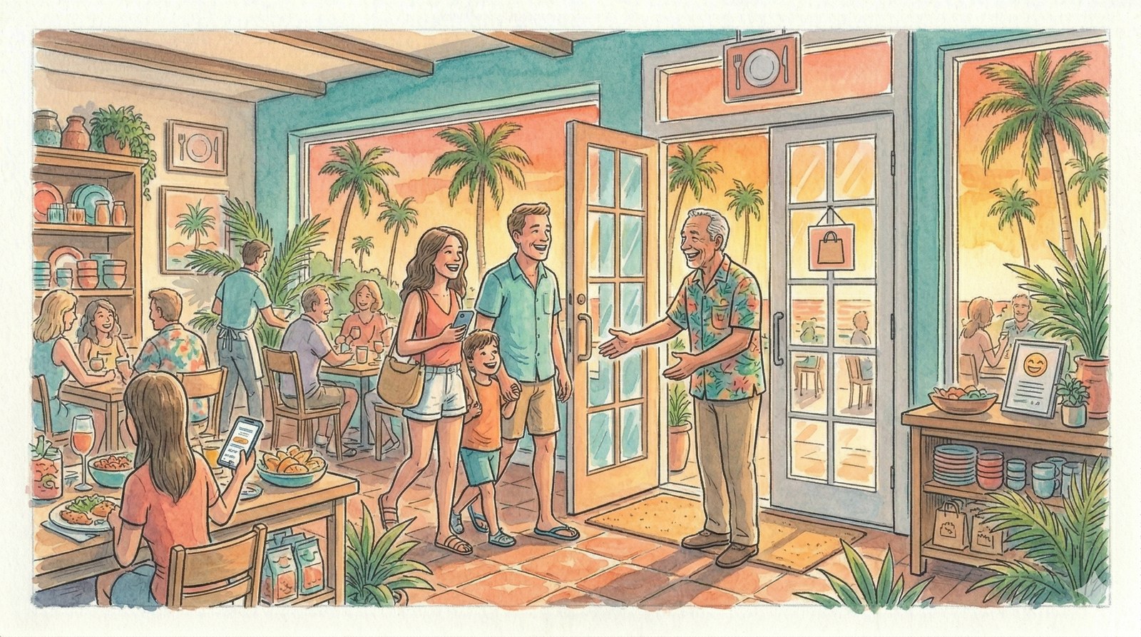 SMS Marketing illustration